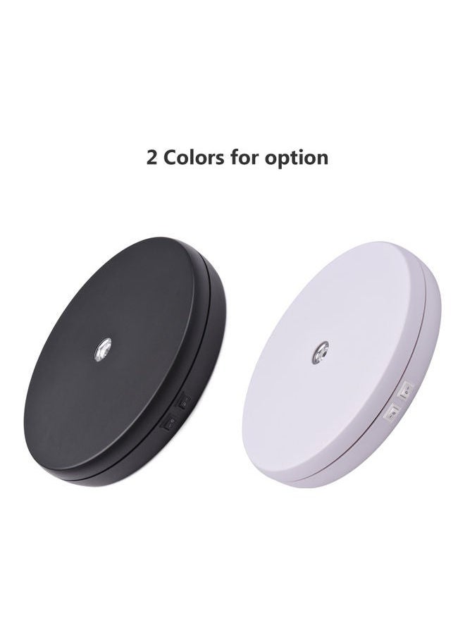 NIBEMINENT 360 Degree Rotatable Electric Motorized Photography Turntable Display Black  - Image 5