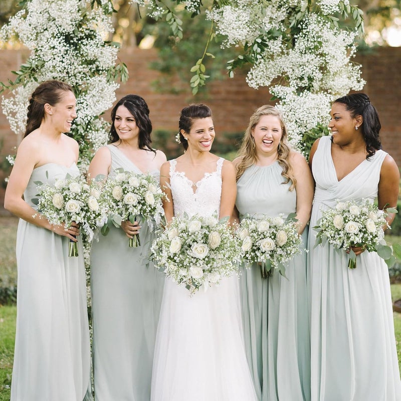 DEEMEI 6 PCS Babys Breath Artificial Flowers Fake Babys Breath Flowers Artificial Bulk White Gypsophila Bouquets Real Touch Faux Flowers for Wedding Floral Arrangement Party Home Decoration - Image 4