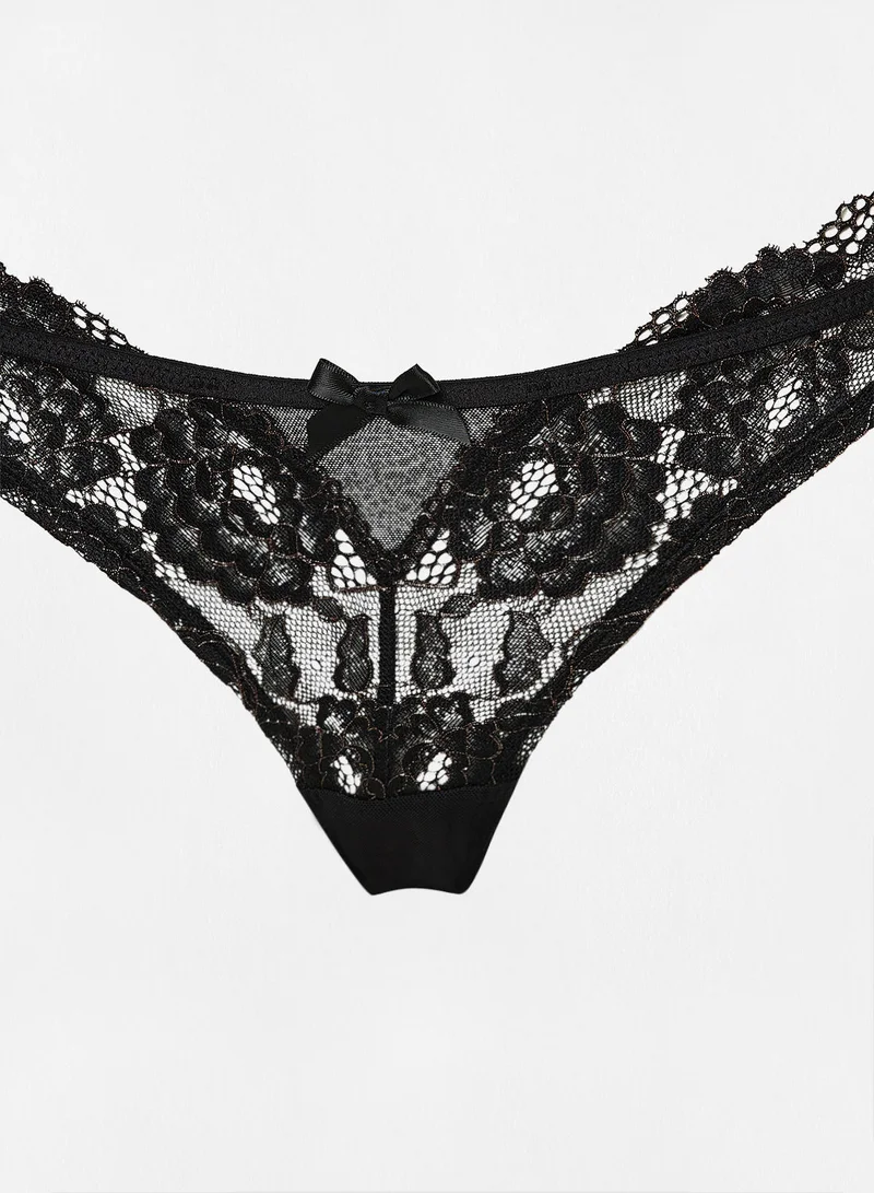 hunkemoller 3-Pack Chloe High-Leg Brazilian Brief