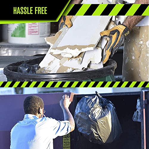 XML Garbage Bags/Dustbin Bag/Trash Bag/Waste Bag Home Kitchen Toilet Office School Garden Multipurpose (Small Size 17 x 19 inches- 90 bagsPack of 3, Black) - Image 4