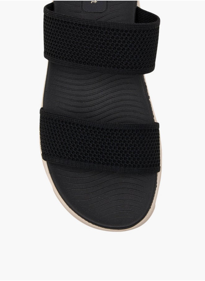 Le Confort Textured Slip-On Comfort Sandals with Platform Heels  - Image 4