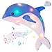 Glow Guards Light up Musical Stuffed Dolphin Ocean Life Soft Plush Toy with LED Night Lights Nursery Songs Glow Singing Sea Animals Birthday for Toddler Kids 18 - Image 2