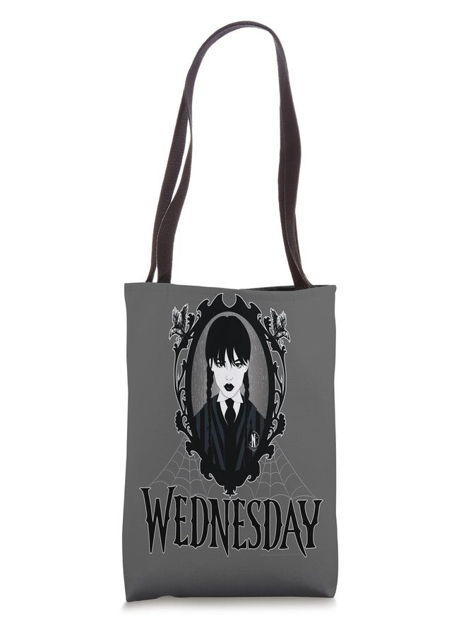 Wednesday Web Frame Tote Bag - Image 1