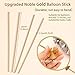 PP OPOUNT 35 PCS Gold Balloon Sticks Plastic 126 inches Party Decoration Centerpieces Unisex - Image 4
