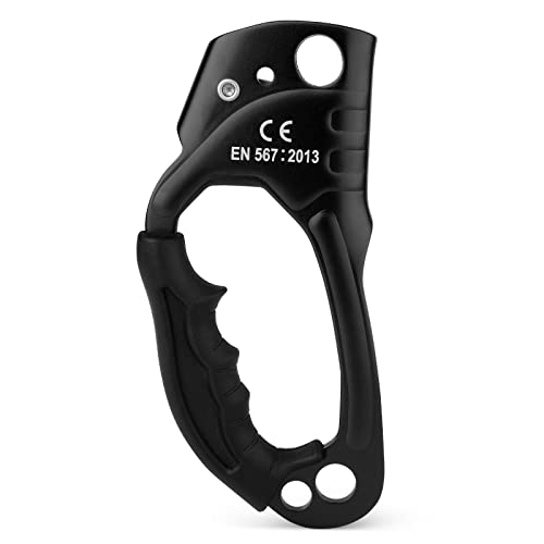 WILDKEN Climbing Hand Ascender Outdoor Mountaineering Tree Arborist Climbing Rappelling Equip Hand Ascender for 8-13MM Rope Left Right Hand Ascender - Image 2
