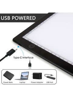 Generic A4 Magnetic Light Pad for Slide and Film Scanning, 3 Brightness Levels, USB Powered, Perfect for Photography Enthusiasts  - Image 3