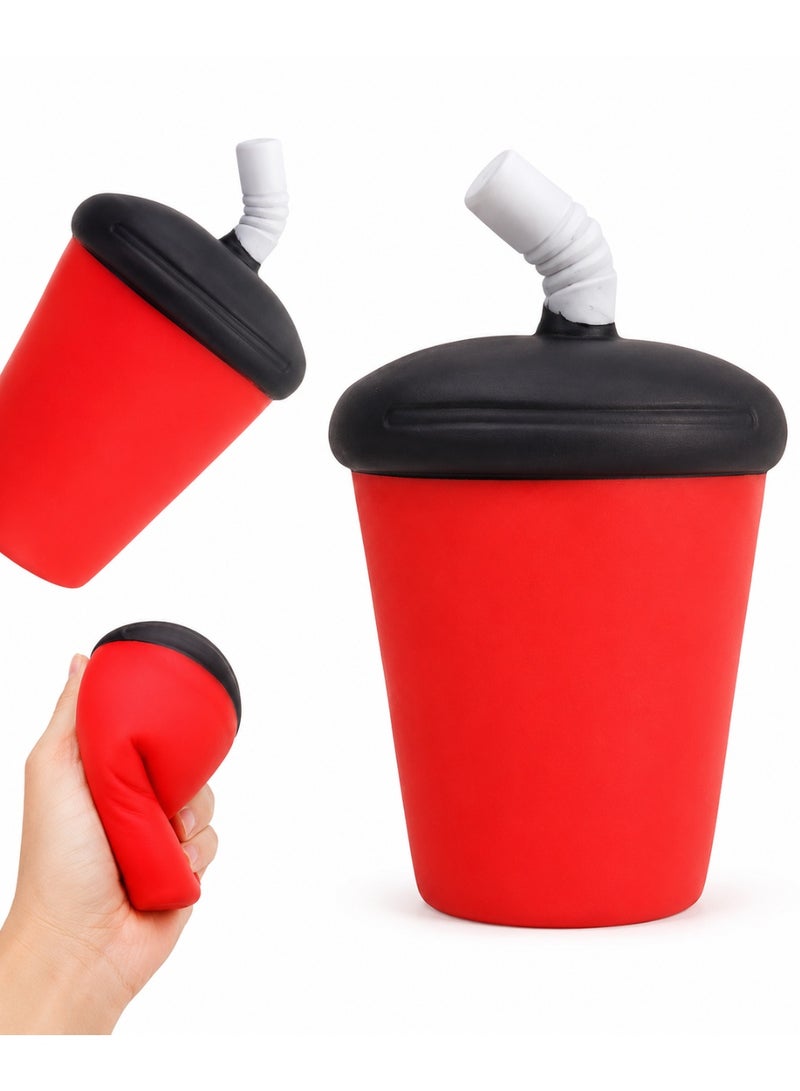 Coca-Cola Drinko Soda Squishy Toy - Realistic Soda Cup Slow Rebound Stress Relief Squeeze Toy - Image 3