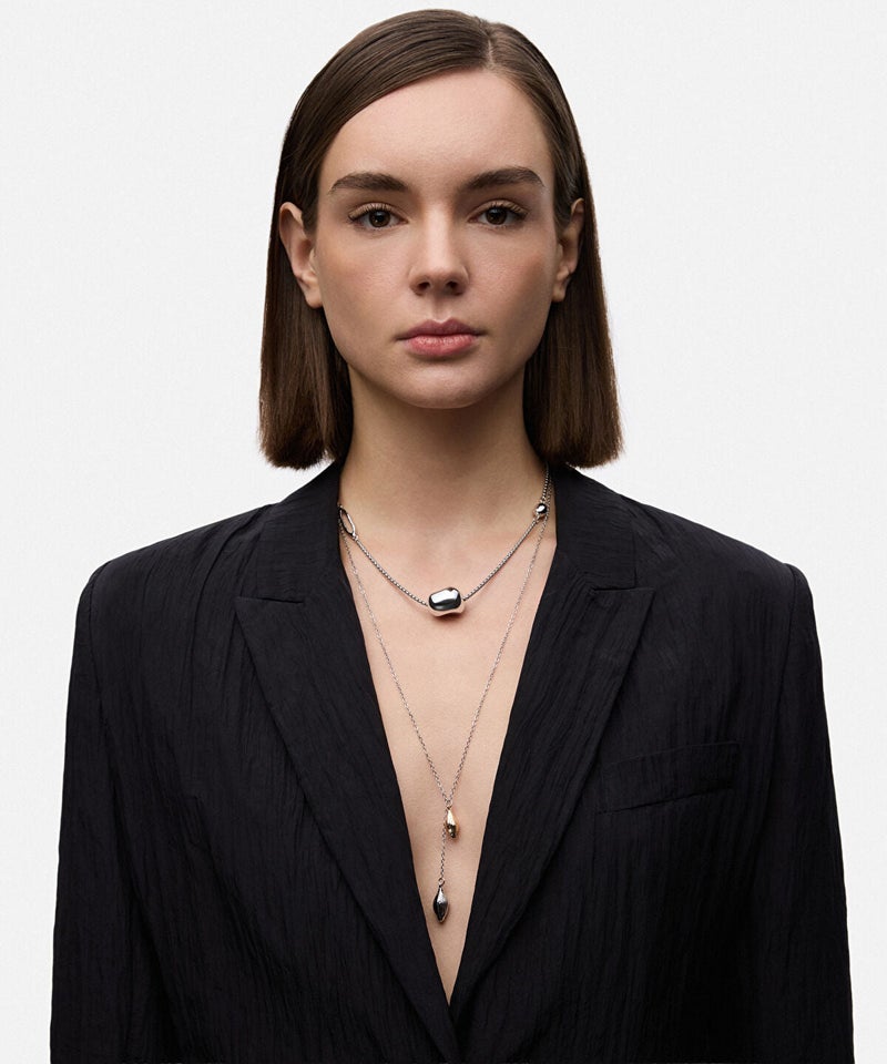 Ipekyol Two-Tone Combination Chain Necklace - Image 2
