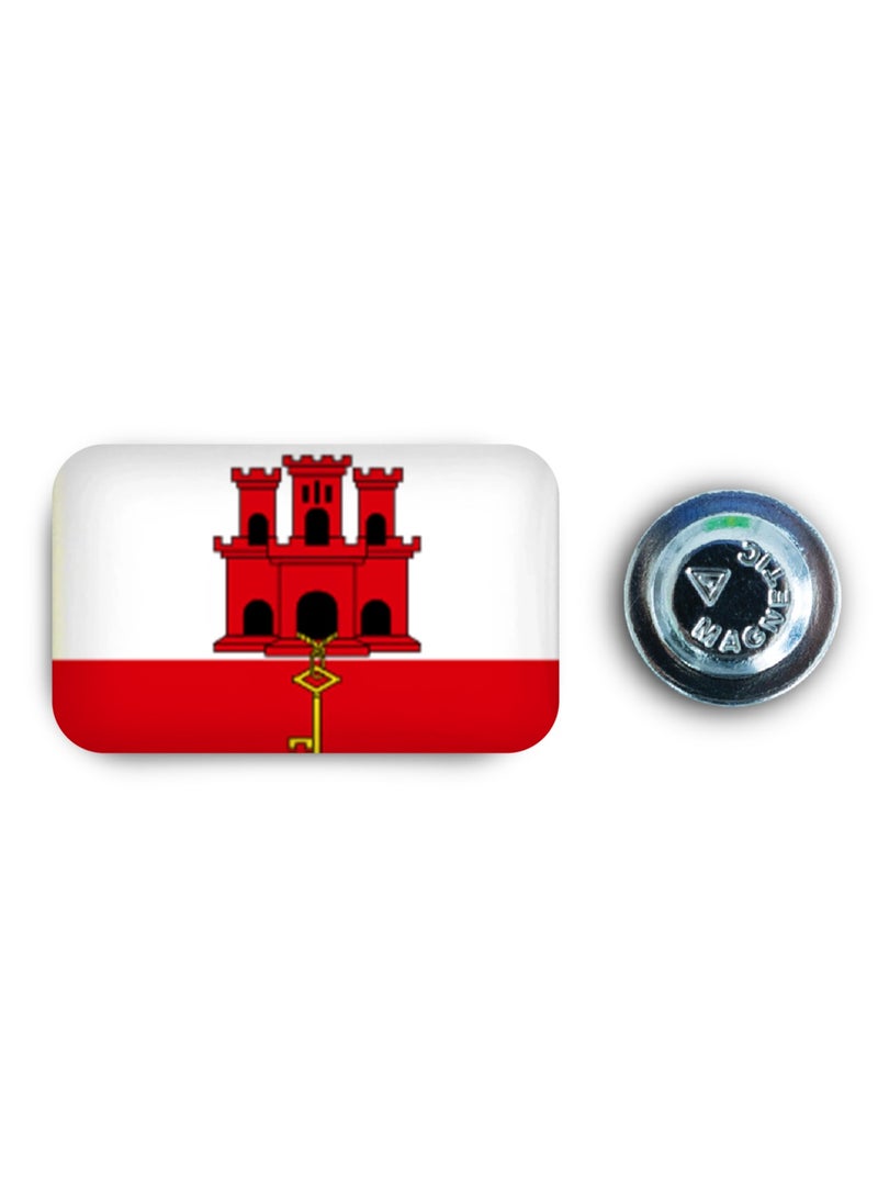 971MEDIA Gabal Tarek Flag Magnetic Badge - Image 1