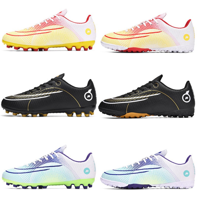 Competition A Pair Of Training Football Shoes Men'S Dingtalk Sneakers Children'S Broken Women'S Low-Top Lawn Sports Generation Price - Image 3