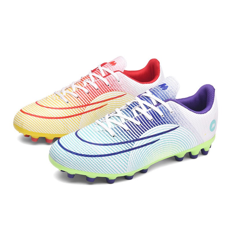 Competition A Pair Of Training Football Shoes Men'S Dingtalk Sneakers Children'S Broken Women'S Low-Top Lawn Sports Generation Price - Image 1
