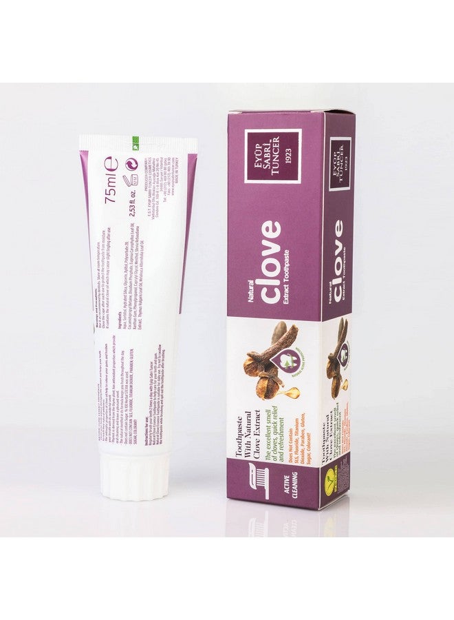 Est P Sabri Tuncer-Est1923-Toothpaste Series (Natural Clove Oil, 75Ml)  - Image 3