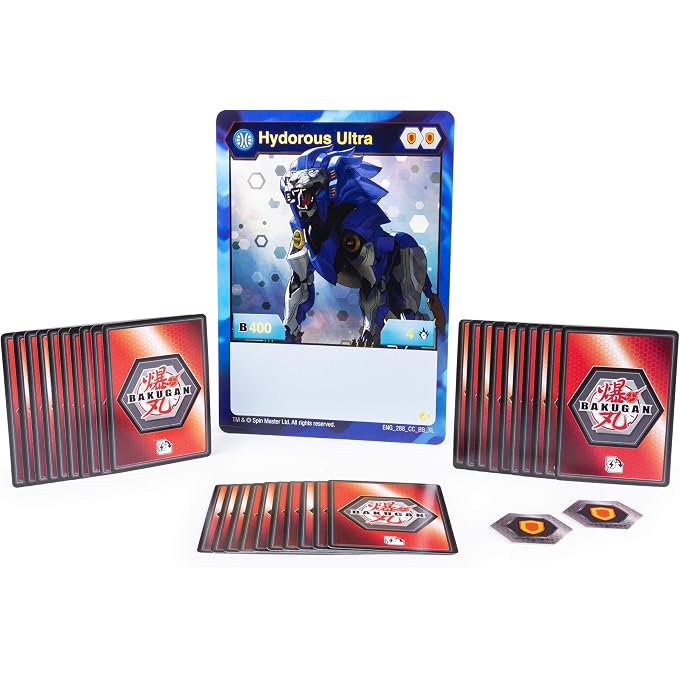 BAKUGAN , Deluxe Battle Brawlers Card Collection with Jumbo Foil Hydorous Ultra Card, for Ages 6 and Up - Image 3