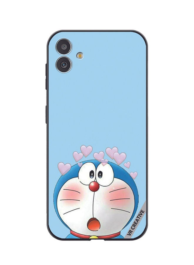 VR CREATIVE Protective Case Cover For Samsung Galaxy M13 5G Doremon Design Multicolour - Image 1