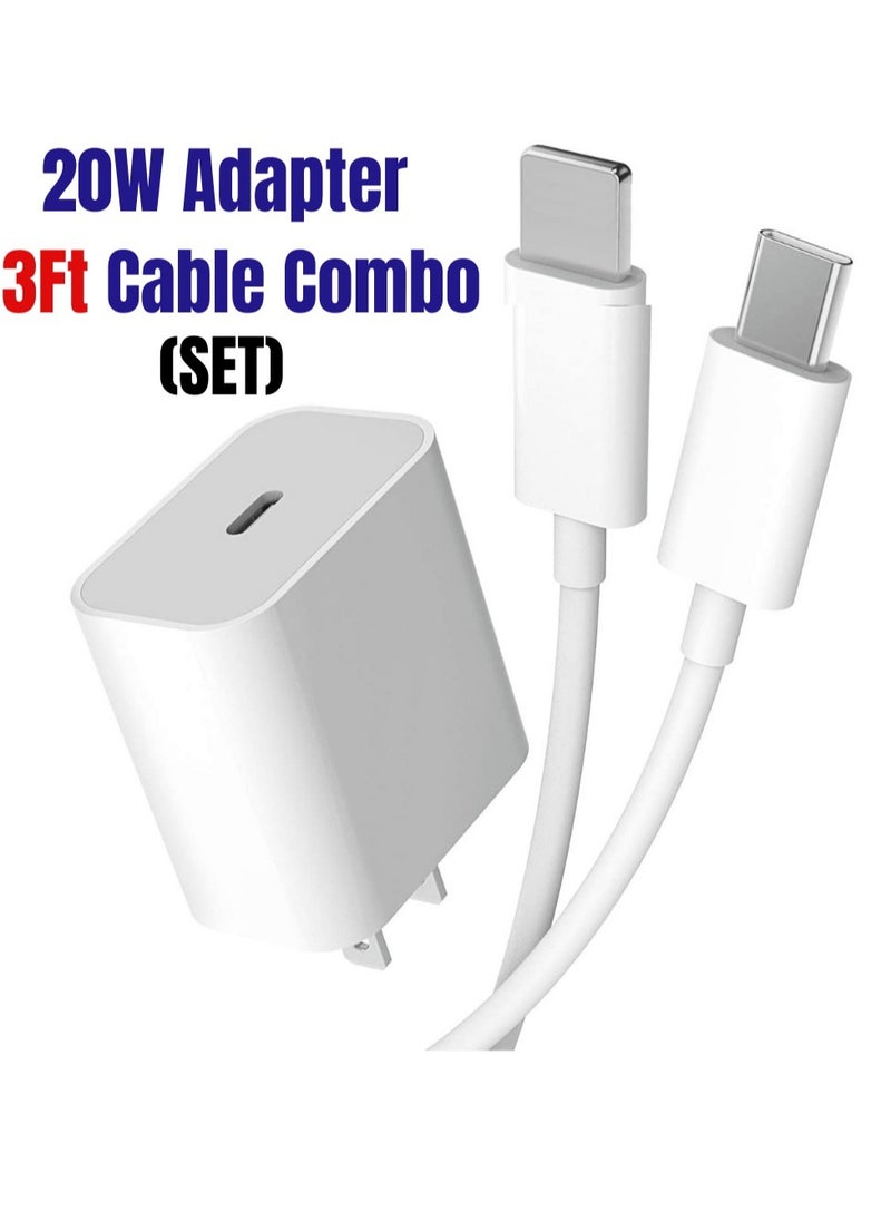 ELTRAZONE - "20W USB-C Fast Charger Cable for iPhone 13/12 Mini/11 Pro, XS Max, iPad - Rapid Charging & Syncing" - Image 1