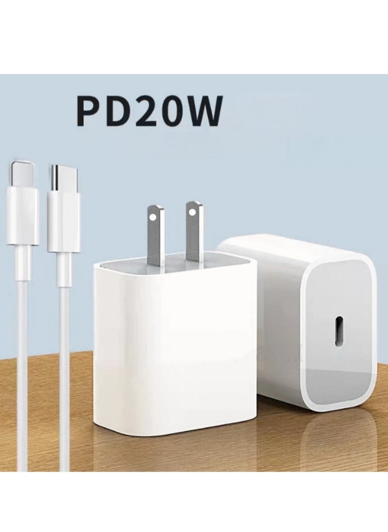 ELTRAZONE - "20W USB-C Fast Charger Cable for iPhone 13/12 Mini/11 Pro, XS Max, iPad - Rapid Charging & Syncing" - Image 1