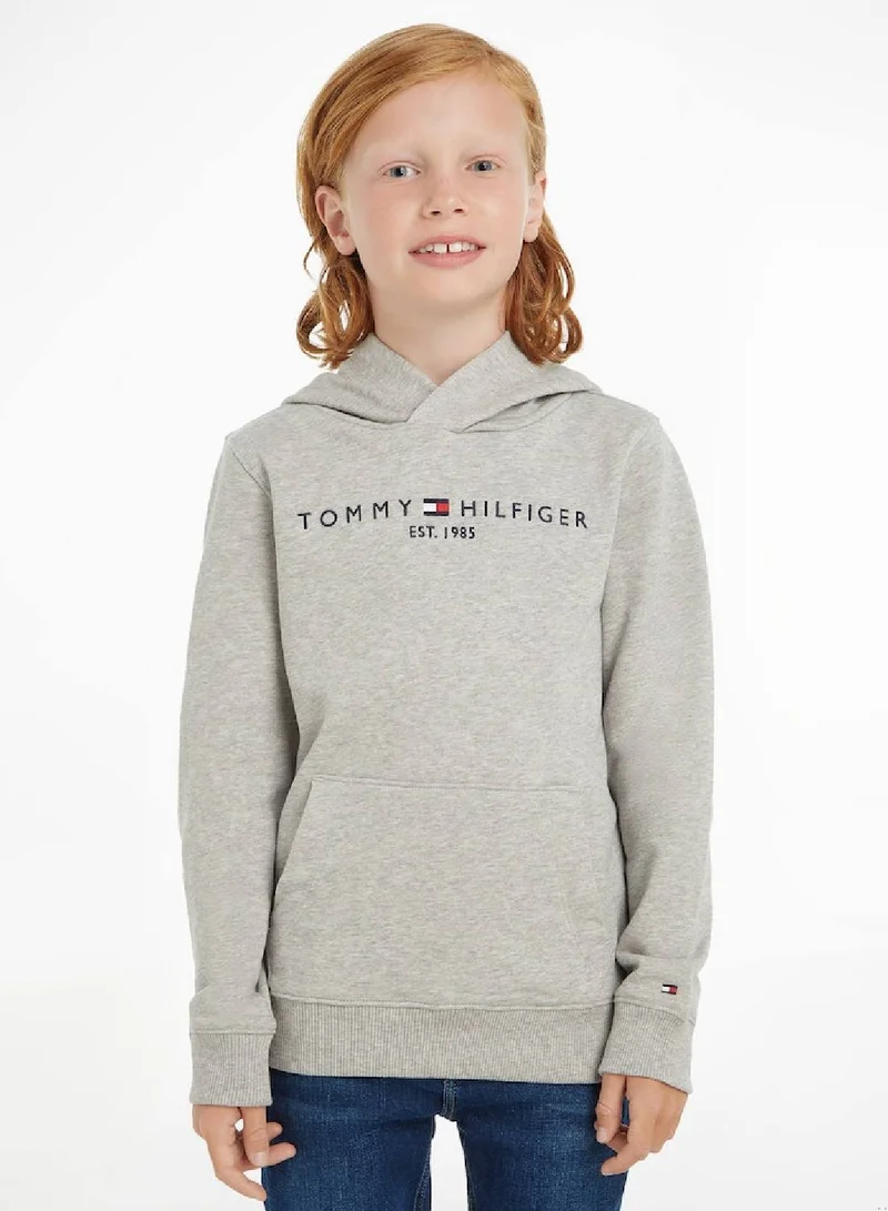 TOMMY HILFIGER Essential Logo Hoodie Sweatshirt
