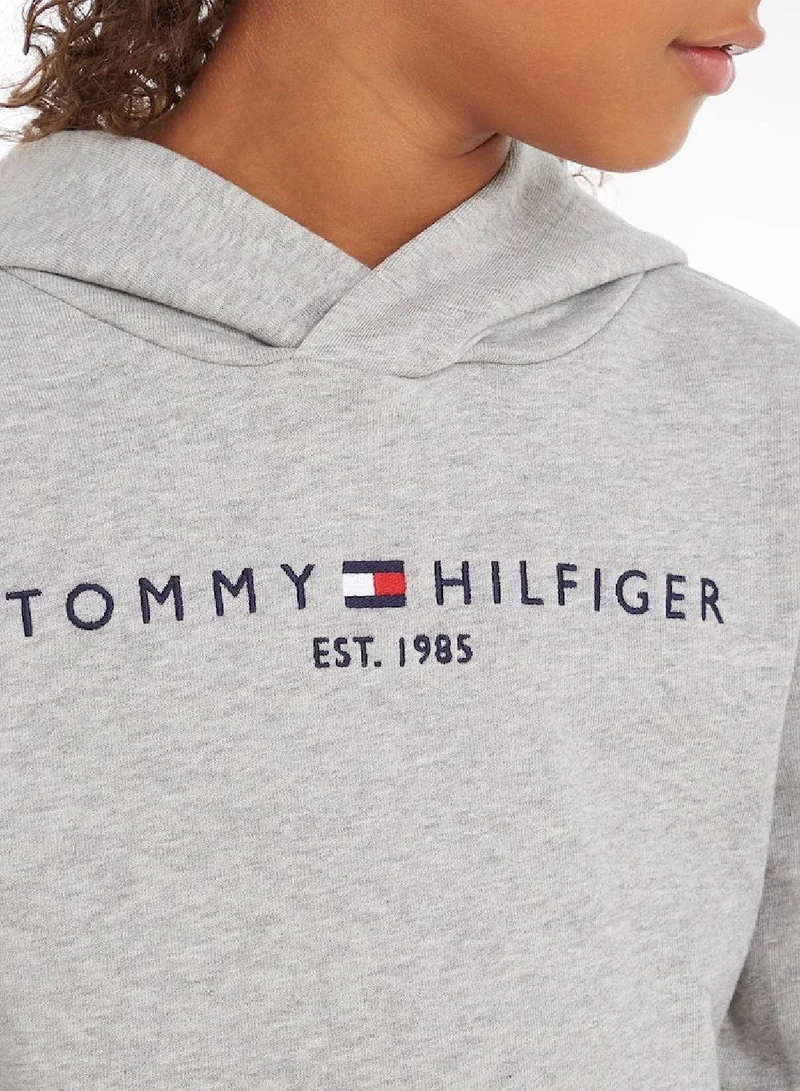 TOMMY HILFIGER Essential Logo Hoodie Sweatshirt