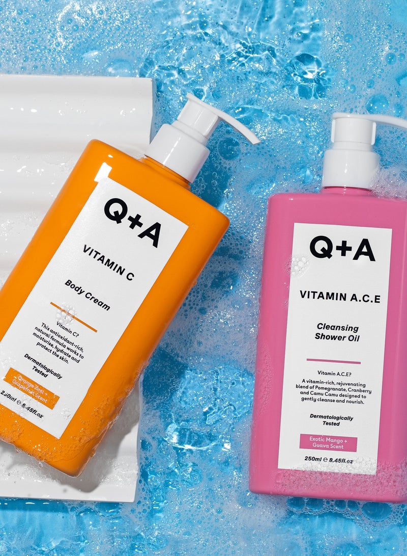 Q+A Vitamin C Body Cream 250ml - Image 3