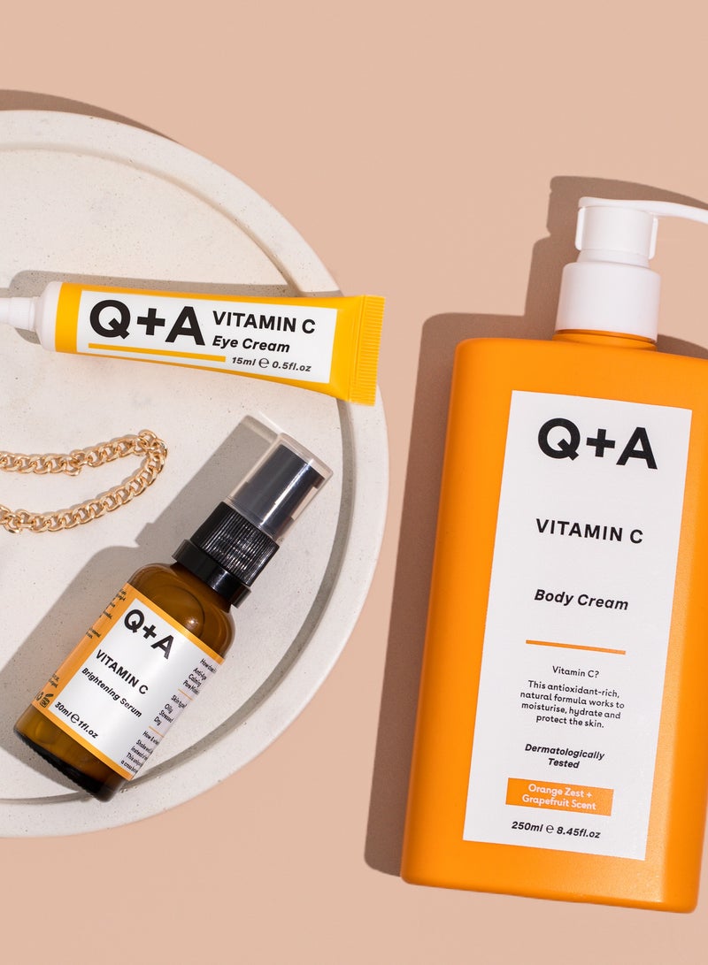 Q+A Vitamin C Body Cream 250ml - Image 1