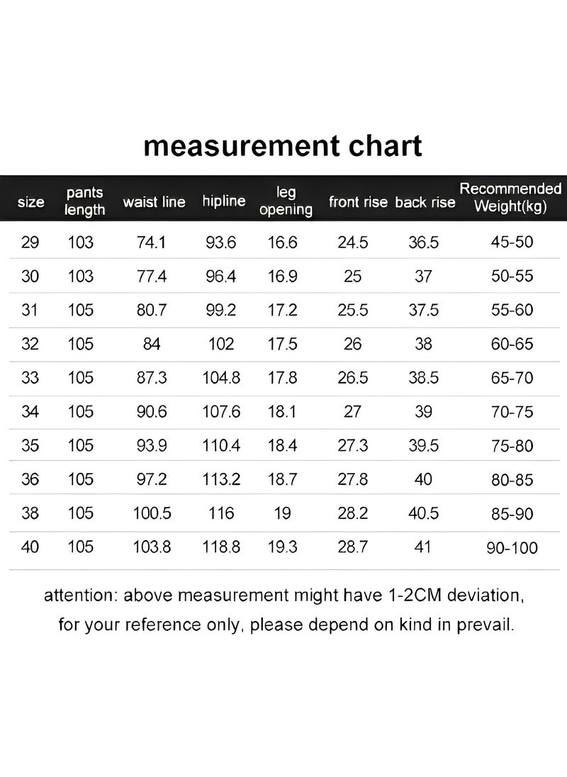 REOCLE - Mens Casual Pants Multi-Pockets Cargo Pants Jogger Multi Pockets Outdoor Hiking Work Sweatpants Gym Drawstring Long Pants - Image 1