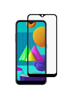 HuHa Screen Protector For Samsung Galaxy M01 Full Glue Full Screen Tempered Glass Film(Black) 