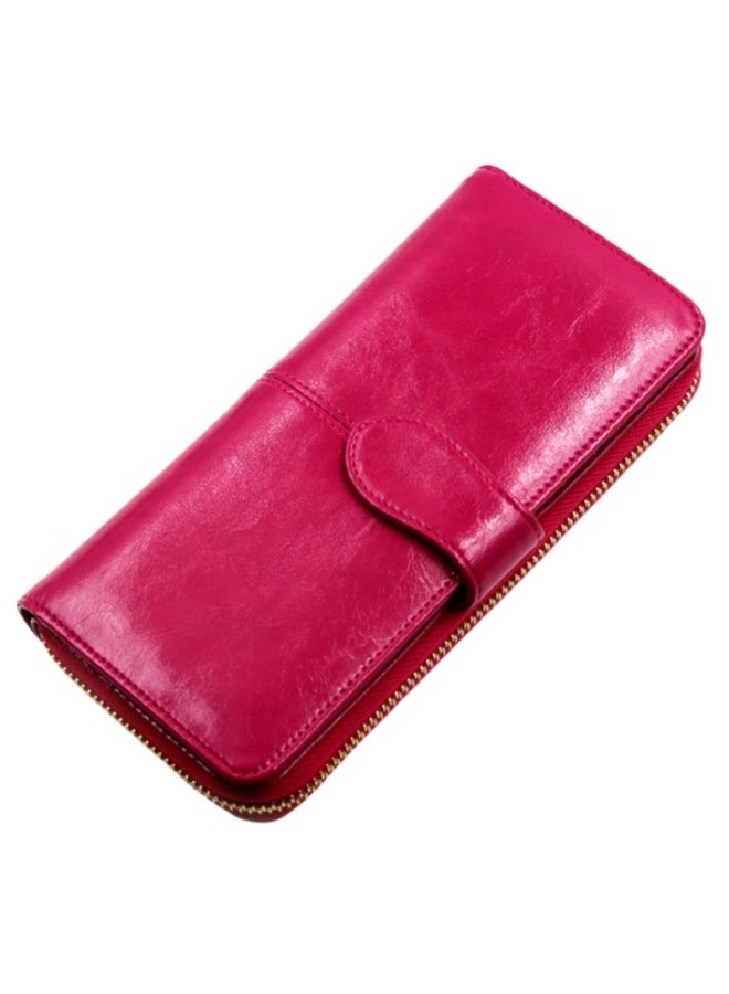 Mark Fairwhale New Long And Large Capacity Leather Wallet 