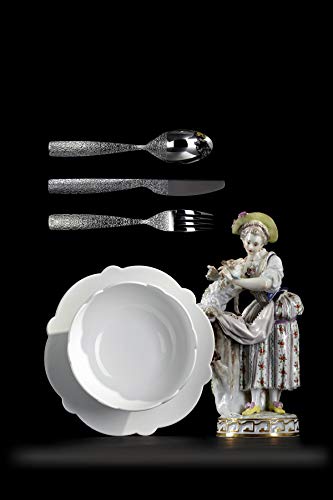 Alessi MW03S24 "Dressed" 24 Piece Cake Server Set, Silver - Image 4