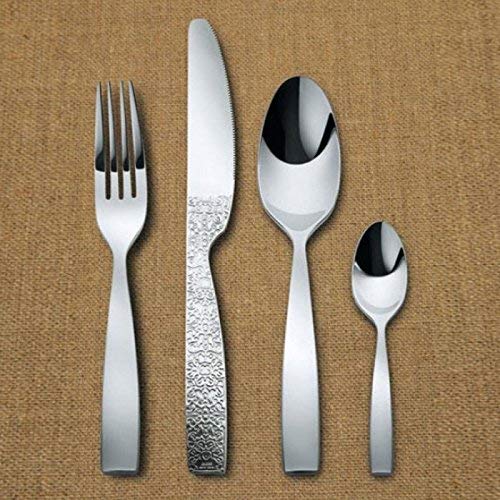 Alessi MW03S24 "Dressed" 24 Piece Cake Server Set, Silver - Image 3