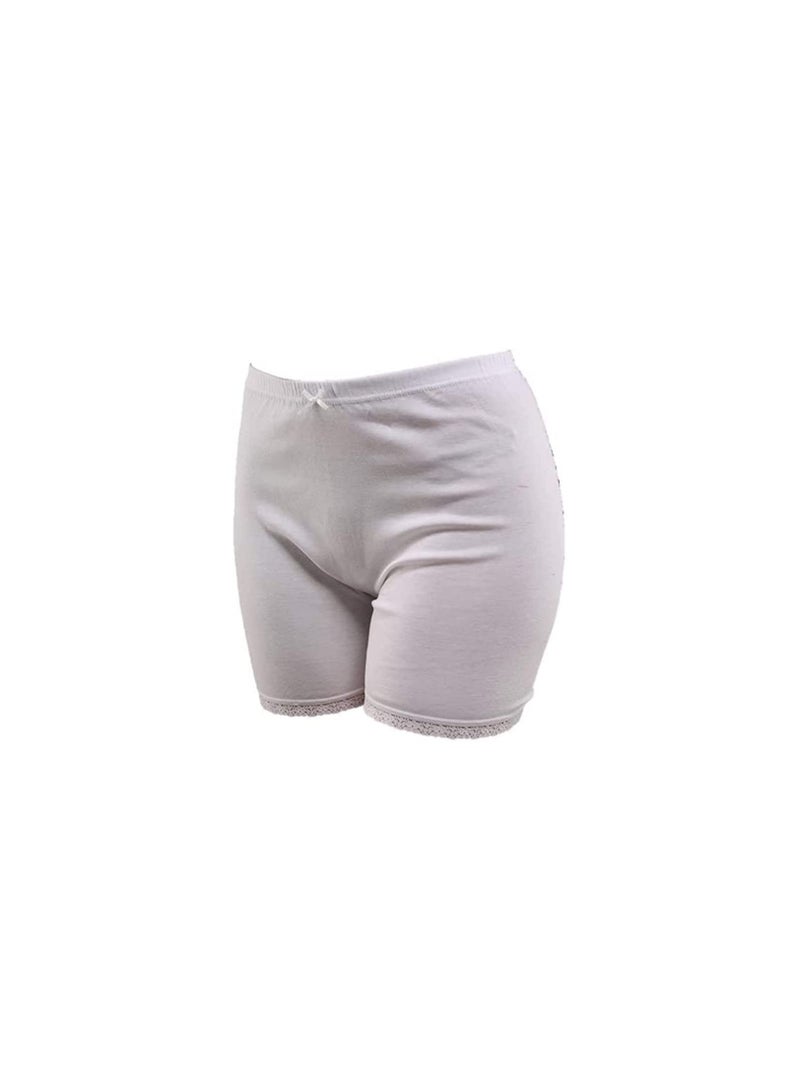 Everyone Girls White Brief cotton underwear boxer brief soft combed cotton shorts for kids girl(15-16 years)(PACK OF 1) - Image 2