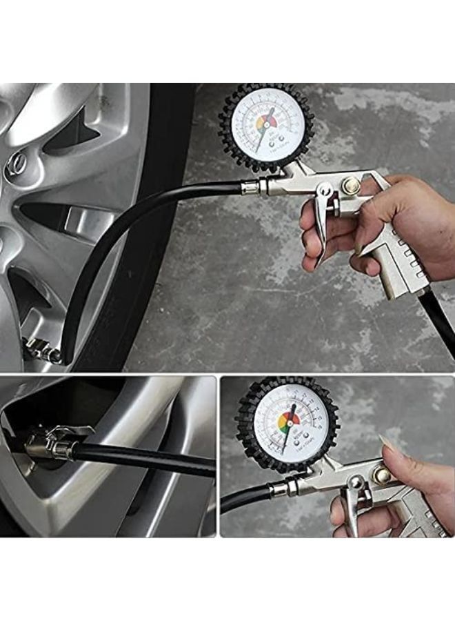 XiuWoo Inflatable gun High-precision tire pressure gauge For all kinds of cars - Image 2