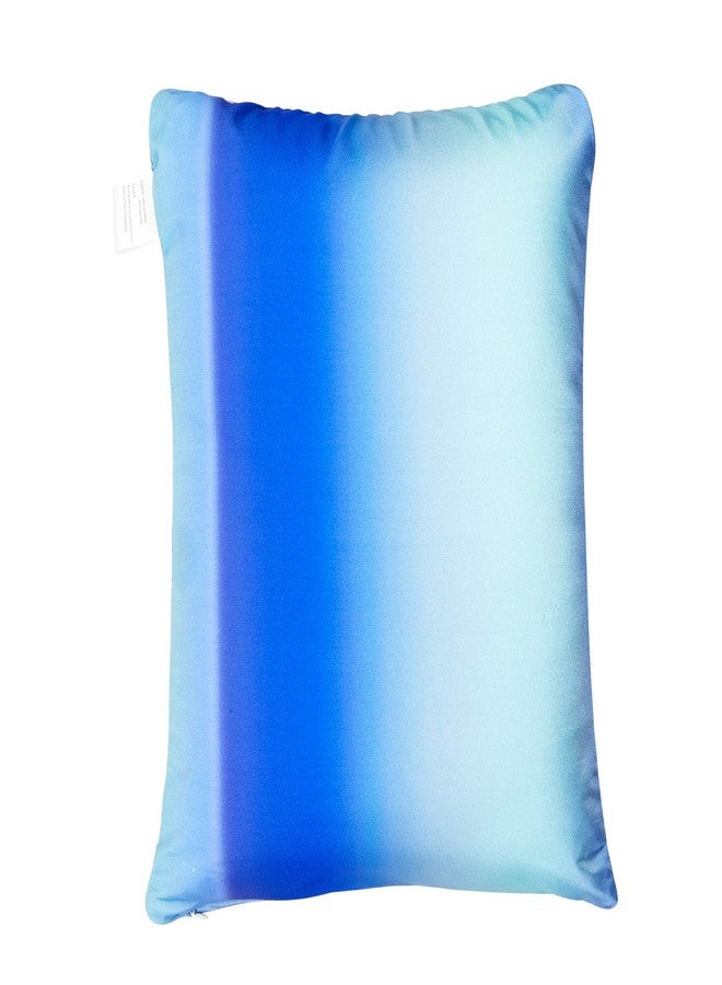 FABSKIY Squishy Neck Microbead Throw Pillow with Removable Cover, 16 and 12Inches Soft Travel Body Bed Pillow Bead Pillow for Kids Adult Chair Sleeping Car Seat (Ocean Blue) - Image 4
