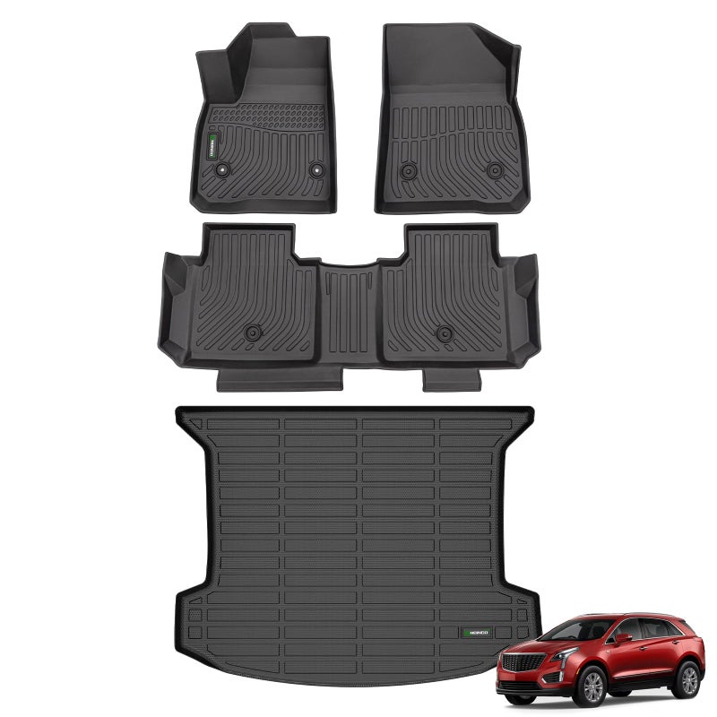 ANBINGOFloor Mats Cargo Liner Fit for Cadillac XT5 20172025All Weather Mat for Cadillac XT5 TPE Car Matt Rugs for Cadillac XT5 Rubber Trunk Carpet for Cadillac XT5 Automotive Accessories