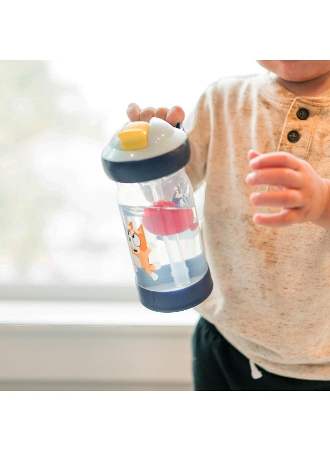 The First Years Bluey Sip & See Toddler Water Bottle - Image 4