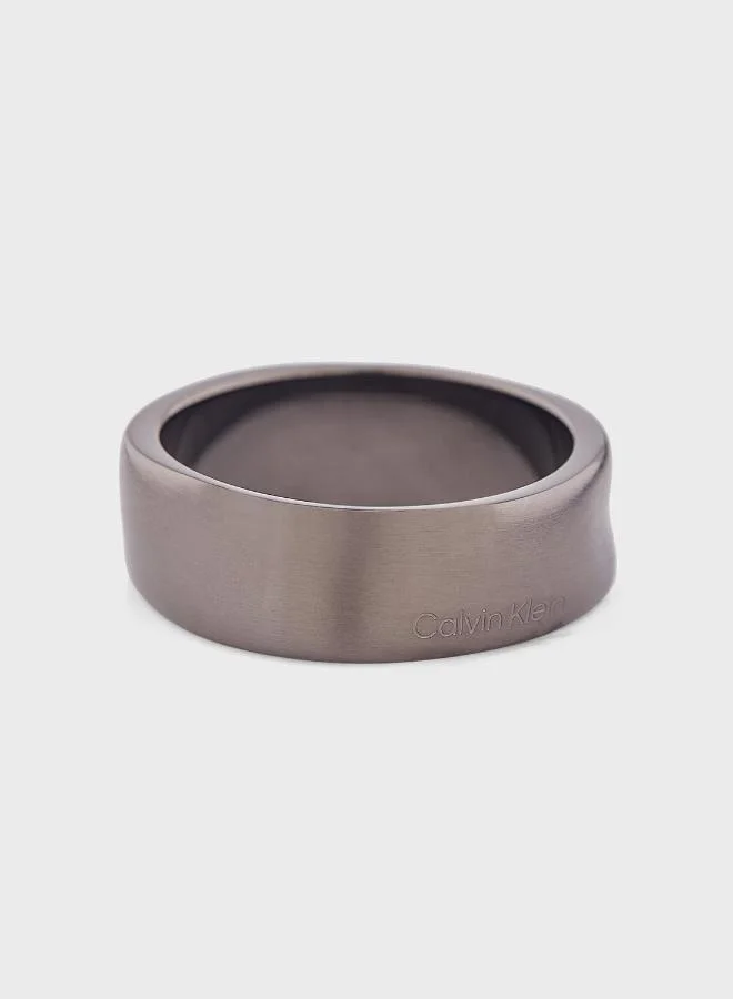 كالفن كلاين خاتم سي كيه ميتاليك ويفز