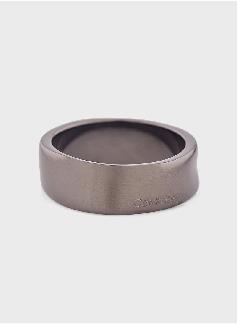 CALVIN KLEIN Ck Metallic Waves  Ring  - Image 1