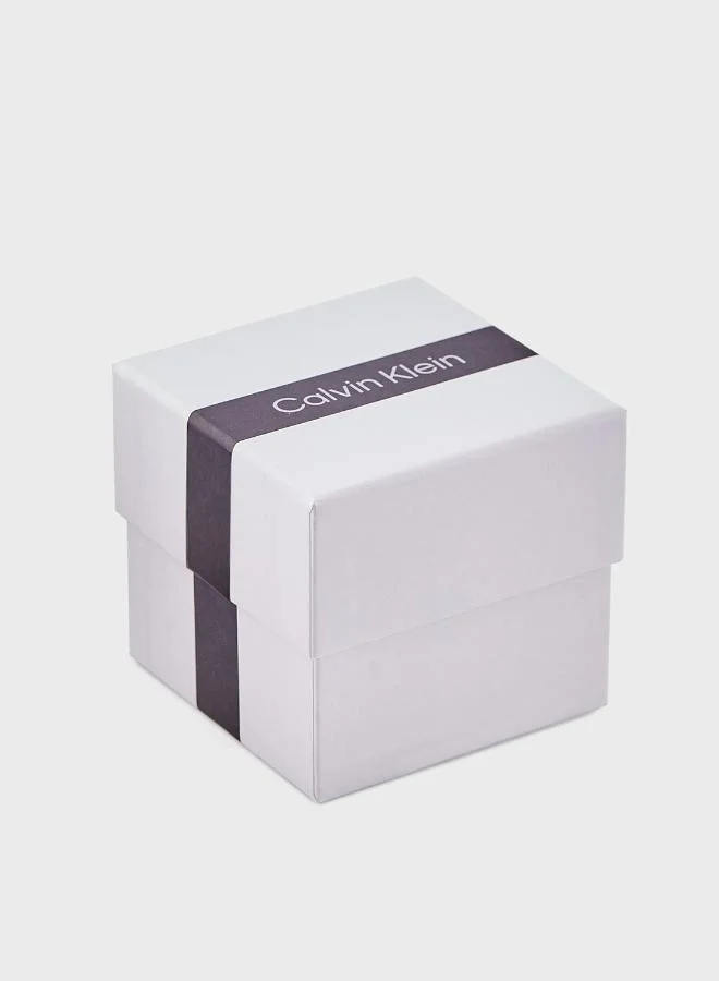 Calvin Klein  Ckmew Ck Metallic Waves  Ring - 35100036F for Men | Best Price UAE