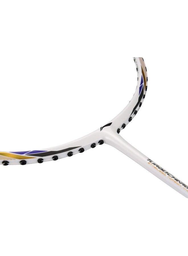 لي-نينج مضرب تنس الريشة توربو تشارجينج 70 أبيض/ذهبي - Image 3