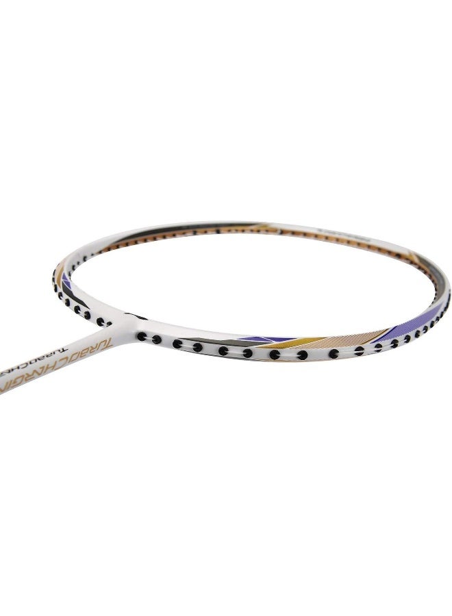 لي-نينج مضرب تنس الريشة توربو تشارجينج 70 أبيض/ذهبي - Image 2