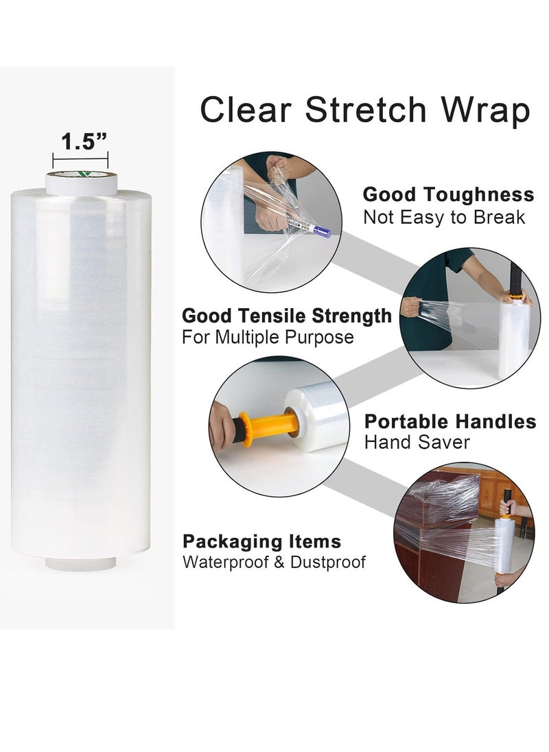 Sadaf - Clear Stretch Film Wrap Heavy Duty For Wrapping, Moving and Packaging 50cm Width - Image 1