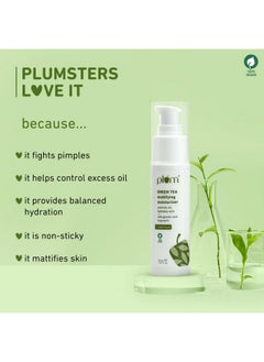 Plum Green Tea Mattifying Moisturizer For Face  - Image 3