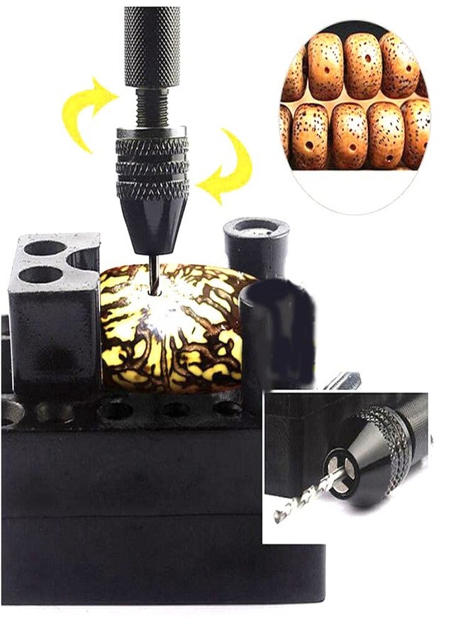 Preamer 20 PcsHSS Micro Twist Drill Bits with Aluminum Small Pin Vise Hand Drill Bit for Shells Jewelry Making Model Craft DIY Tool,0.5mm-3mm - Image 4