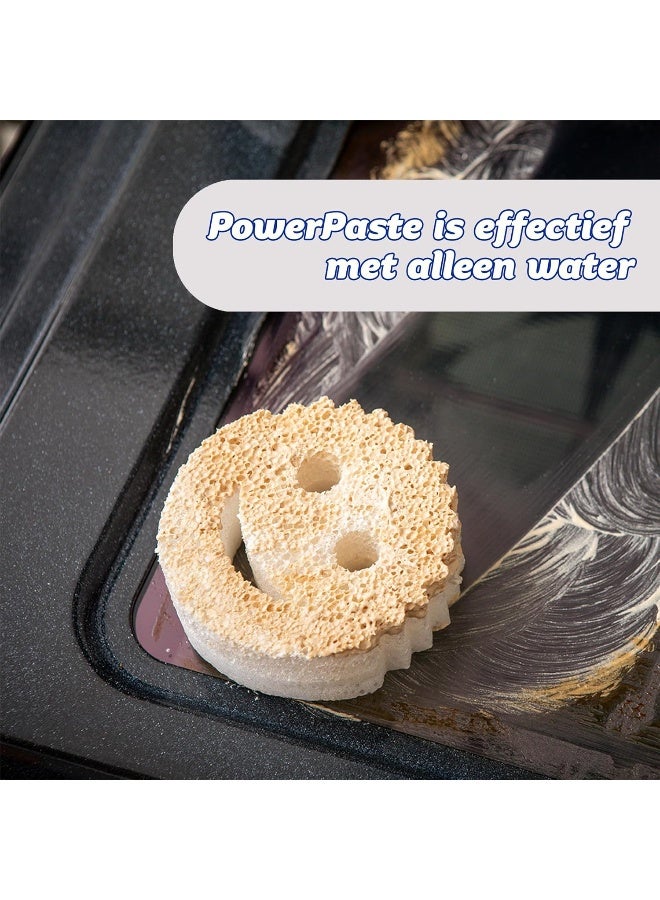 Scrub Daddy Power Paste, All Purpose Cleaning Product - Cleaner for Oven, Glass, Kitchen, Shower Door Screen, Hob, Tile, Stove & More - with Scrub Mommy Sponge - Image 5