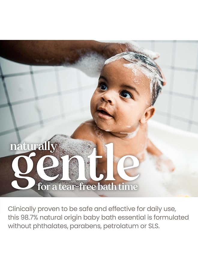 Burt's Bees Baby Shampoo & Wash Original Tear Free Baby Soap 21 Ounce Bottle - Image 4