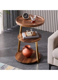 DubaiGallery Multi-Layer Sofa Coffee Tables, Luxury Italian Light Simple Tables for Home and Living Room, Small Round Table  - Image 4