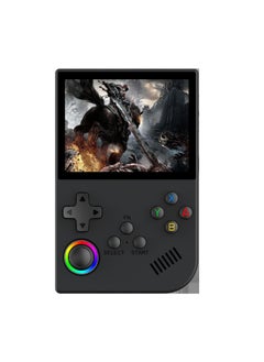 XGB35 Double Rocker PS1 HD Retro Arcade Game Machine Linux Double HD Connected Handheld-Model:Xgb36 Black