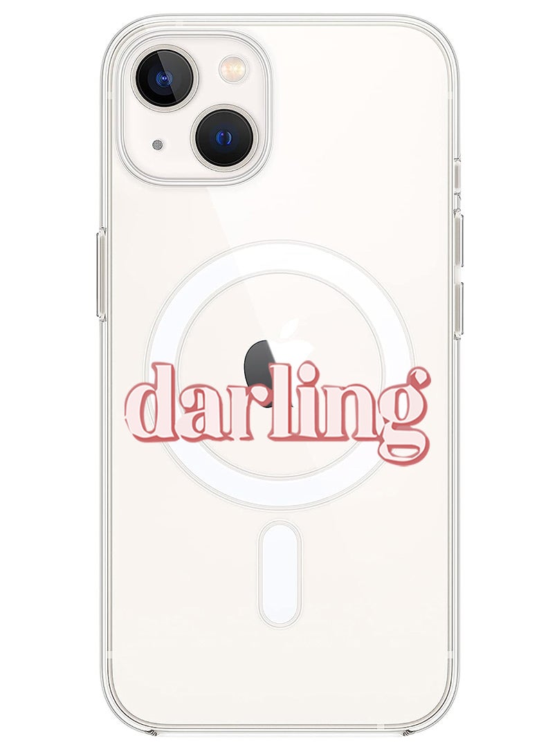 Theodor Magnetic Case for iPhone 14 6.1-inch Compatible with MagSafe Wireless Charging, Shockproof Phone Bumper Cover Darling - Image 1