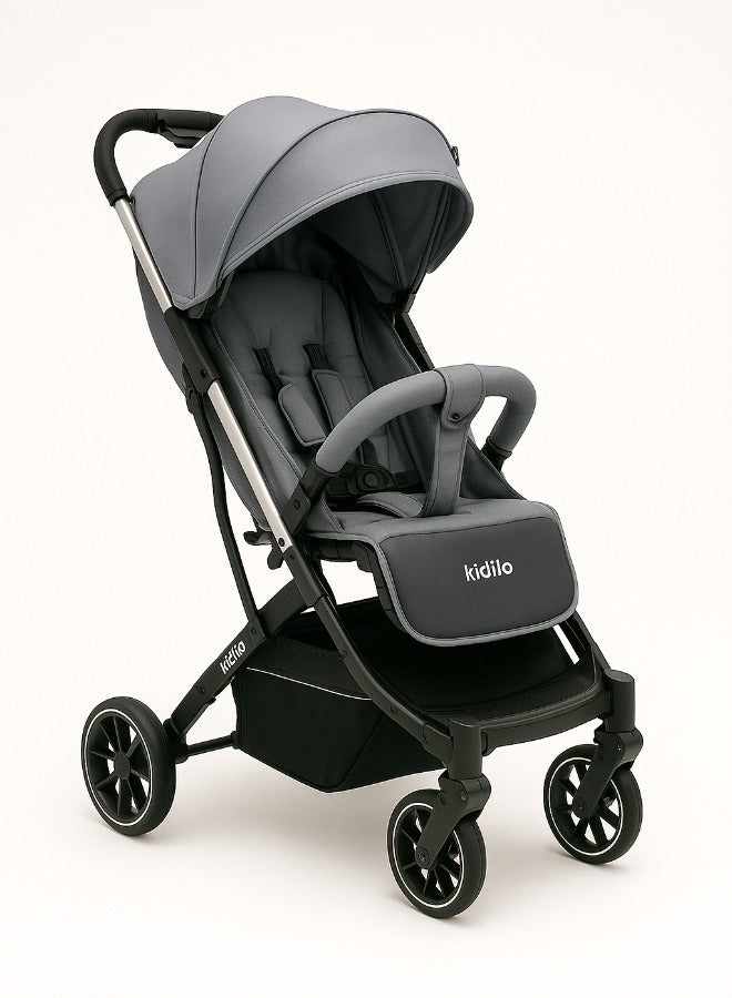 kidilo Travel and Hiking Stroller, Lightweight and Easy to Fold - with bag  code (k20) ( Stroller weight 7.8 KG ) - Image 1
