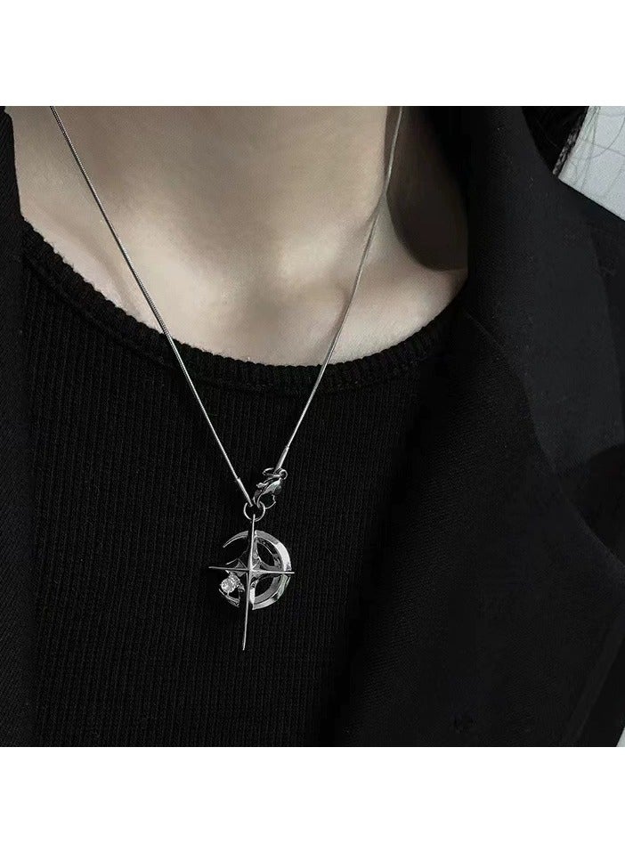 Goolsky Edgy Cool Style Chain Necklace – Y2K Punk Streetwear Jewelry for Women, Layered Statement Choker for Trendy Outfits  - Image 1