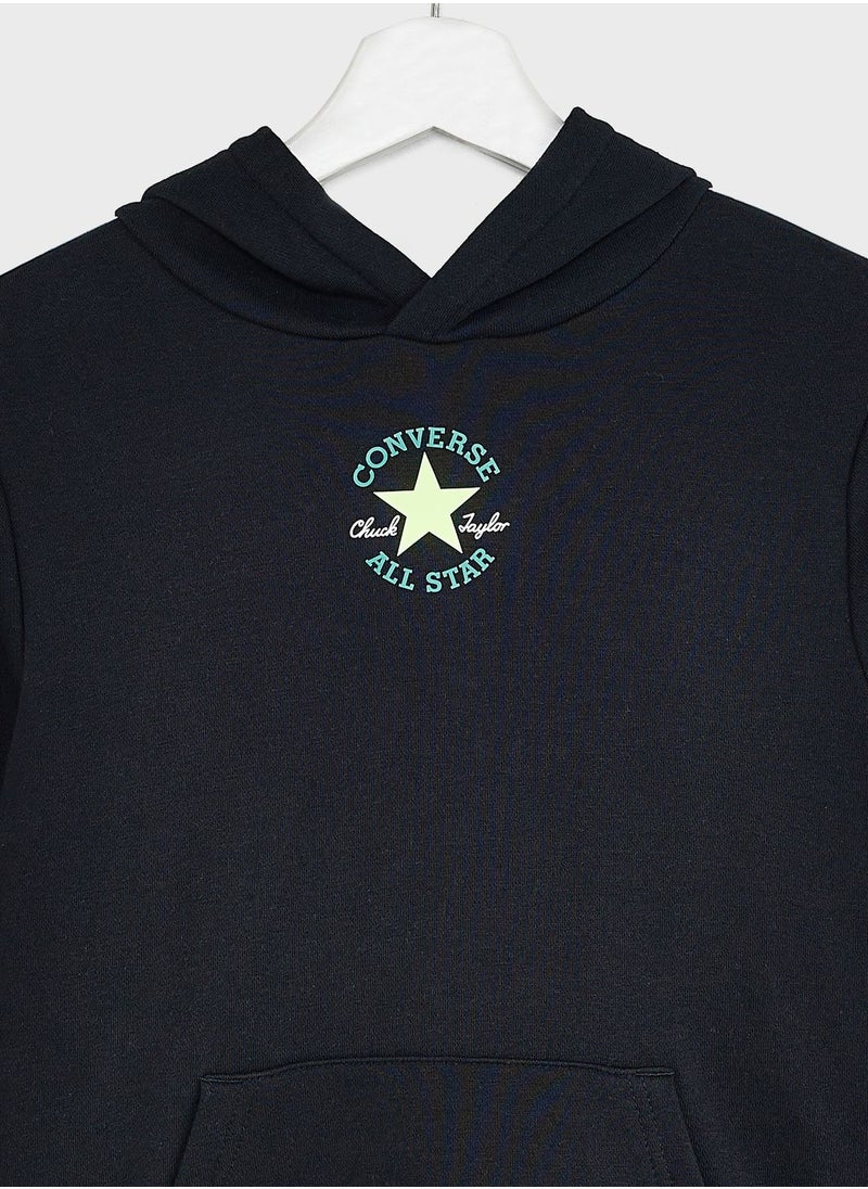 CONVERSE - Youth Logo Hoodie - Image 1